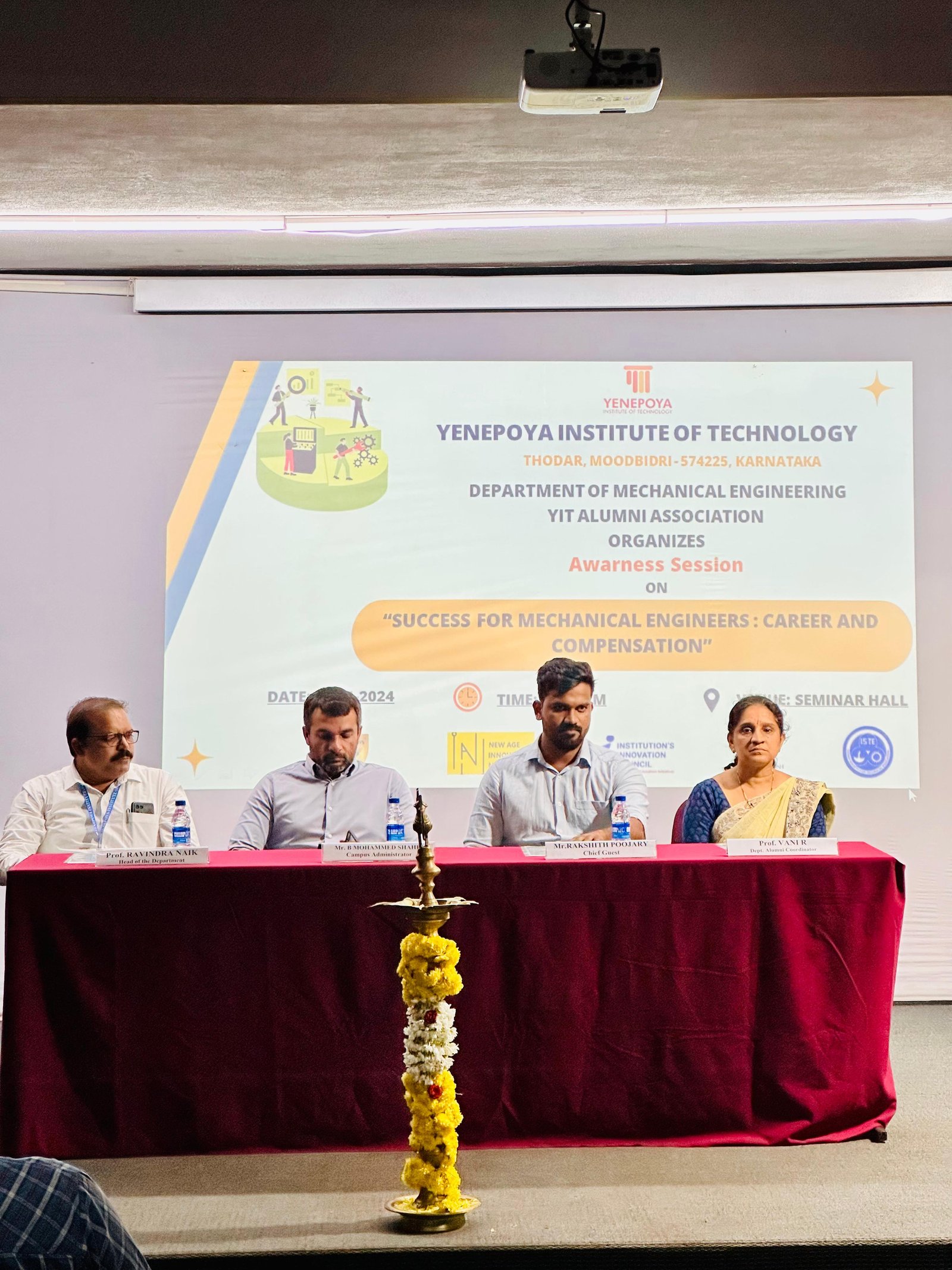 Awareness Talk on Mechanical Engineers Career and Compensation